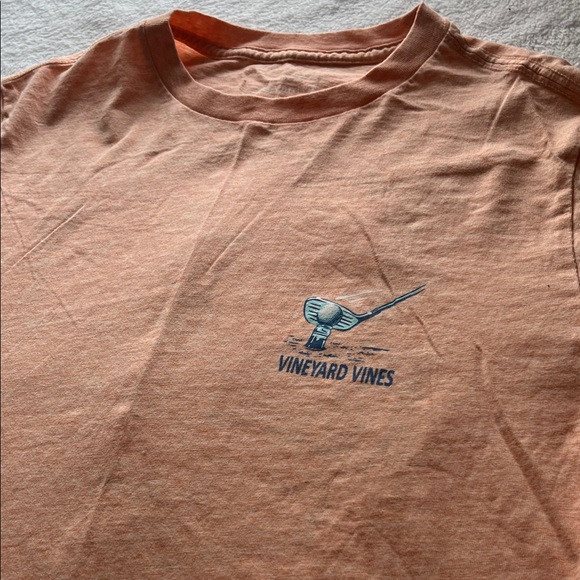 Vineyard Vines Tee in Warm Tan with Graphic - Picture 2 of 5